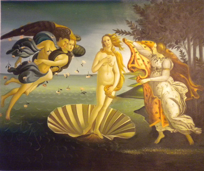 Vendita falso d'autore Nascita di Venere di Botticelli